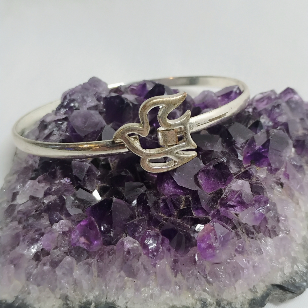 Boho Sweet Silver Swallow Bracelet